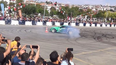 Tekirdağ’da drift ve modifiye festivali