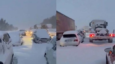 Güney Afrika’da yoğun kar yağışı hayatı felç etti