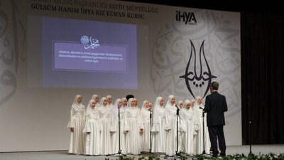 İhya Kız Kur'an Kursu 4. İcazet Merasimi gerçekleşti