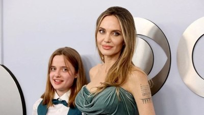 Angelina Jolie'nin yeni dövmesi! Kızıyla aynı yazıyı yazdırdı