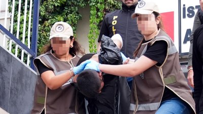 Polisi şehit eden Yunus Emre Geçti, siyah poşetle hayvan arabasına bindirildi