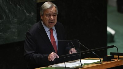 Antonio Guterres: Dünya, Lübnan'ın yeni bir Gazze olmasını kaldıramaz