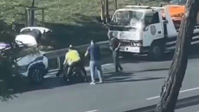 İstanbul'da alkollü taksici polise saldırdı