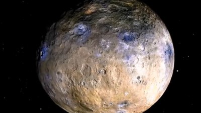 Mars ve Jüpiter arasında yer alan cüce gezegen Ceres'te yaşam ihtimali gündemde