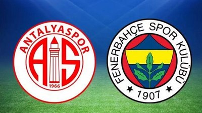 Antalyaspor - Fenerbahçe maçı ne zaman, saat kaçta ve hangi kanalda?