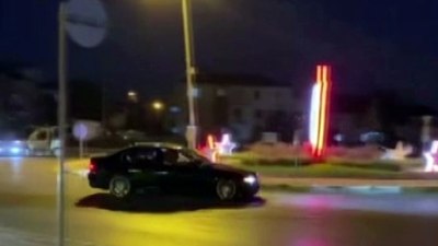 Sakarya'nın merkezinde attığı drift pahalıya patladı