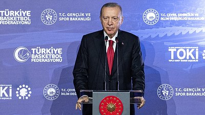 SON DAKİKA!Cumhurbaşkanı Erdoğan, Basketbol Girişim Merkezi'ni açtı