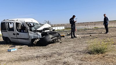 Konya'da feci trafik kazası: 2 ölü, 3 yaralı