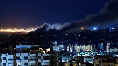 İsrail ordusu, Lübnan ile Suriye'yi aynı anda vurdu