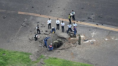 Japonya'da, ABD savaşından kalma bomba infilak etti