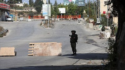 Batı Şeria'nın bazı mahallelerinde sokağa çıkma yasağı