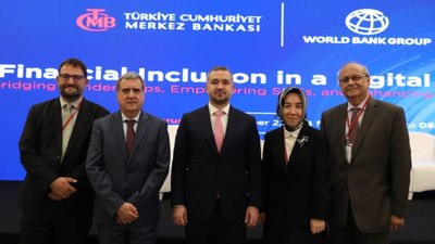 TCMB ve Dünya Bankası, 'Finansal Kapsayıcılık' konferansı düzenledi