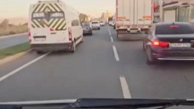 İstanbul'da ambulansa fermuar yöntemiyle yol açıldı