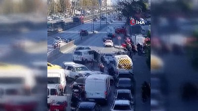 İstanbul, Avcılar'da zincirleme kaza yaşandı