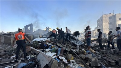 İsrail, Gazze Şeridi'nde camiyi bombaladı!