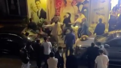 İstanbul'da düğünde kavga çıktı! Sandalyeler havada uçuştu