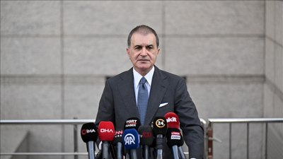 Ömer Çelik: Soykırımcı bir şebeke ile karşı karşıyayız