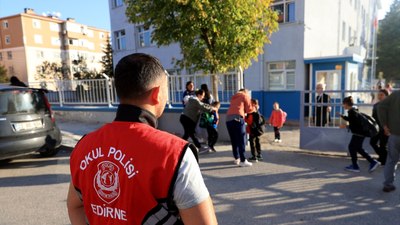 Edirne'de 'Okul polisi' uygulaması güven verdi