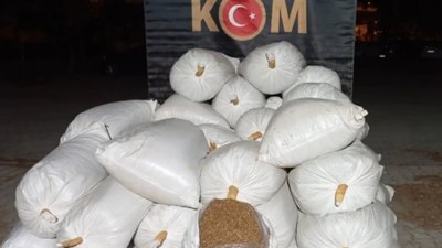 Kayseri'de 2 tona yakın kaçak tütün ele geçirildi