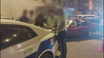 Kayseri'de drift atan sürücü cezadan kaçamadı