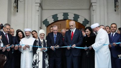 Emine Erdoğan'dan Namazgah Camii'nin açılışına ilişkin mesaj