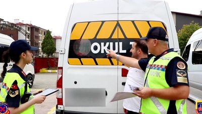 Trafikte 1 haftada 2 milyon 912 bin araç denetlendi