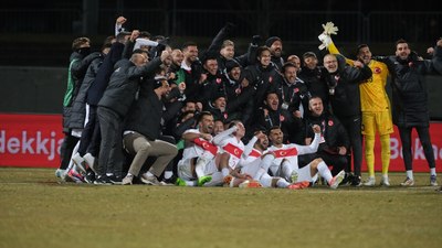 A Milli Futbol Takımı, İzlanda'yı evinde yenerek bir ilki başardı