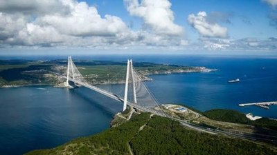 Yavuz Sultan Selim Köprüsü'nden demir yolu geçecek