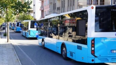 Adıyaman'da belediye otobüsleri ücretsiz hizmet sunacak