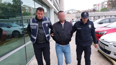 Samsun'da bir kadını elle taciz eden sapık tutuklandı