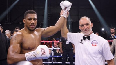 Anthony Joshua'nın dehşet çığlıkları