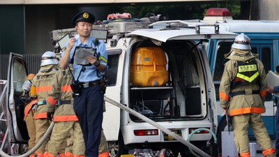 Japonya'da Başbakanlık Ofisi'ne molotoflu saldırı