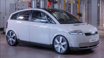 Audi'nin yeni elektrikli modeli A2 E-tron tanıtıldı