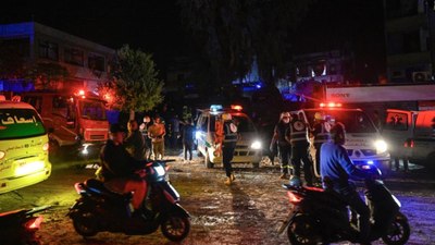 İsrail, Beyrut'ta hastane çevresini vurdu: 13 ölü