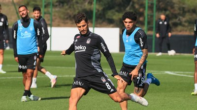 Beşiktaş'ta Lyon maçının hazırlıkları başladı