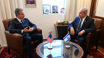 Netanyahu, ABD Dışişleri Bakanı Blinken ile görüştü