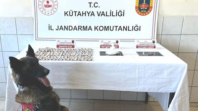 Kütahya'da jandarmadan uyuşturucu operasyonu: 3 tutuklama