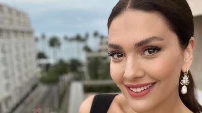 Kiloları veren Bergüzar Korel'in Cannes tarzı beğenildi! Takipçileri yorum yağdırdı