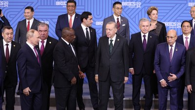 Cumhurbaşkanı Erdoğan'ın BRICS Zirvesi katılımı dünya basınında