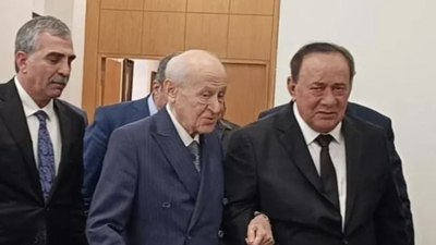 Alaattin Çakıcı'dan Devlet Bahçeli'ye makamında ziyaret