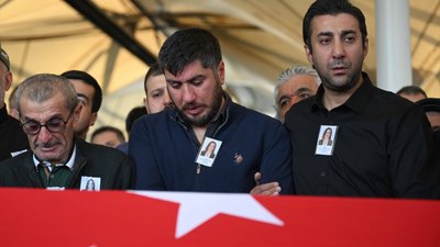 Evlilik yıldönümünde şehit düşen mühendis Zahide Güçlü Ekici'ye veda