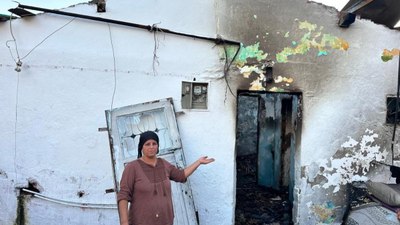 Hatay'da madde bağımlısı genç evi yaktı