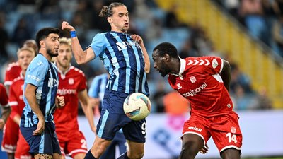 Sivasspor'dan, Adana Demirspor'a karşı müthiş geri dönüş