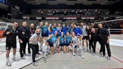 Beşiktaş Kadın Voleybol Takımı, Aydın Büyükşehir Belediyesi'ne kaybetti