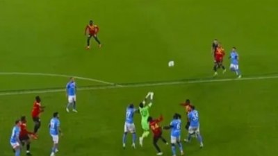 Tartışılan an! Göztepe'nin Trabzonspor'a attığı gol iptal oldu