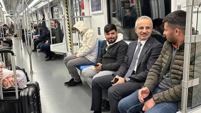 Metro hattında yolcu rekoru