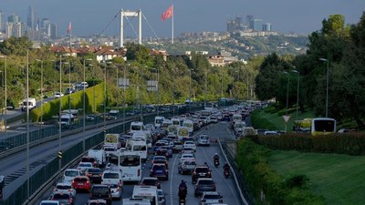 İstanbul'da trafik yoğunluğu yüzde 71'e çıktı