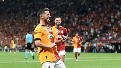 Dries Mertens, Beşiktaş derbisinde 100. maçına çıktı