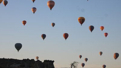 Balonlar, Cumhuriyet Bayramı için havalandı