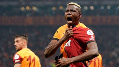 Victor Osimhen, 4. kez gol sevinci yaşadı